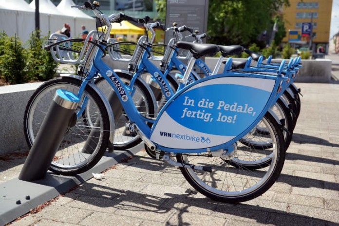 Mietfahrräder (VRNnextbike) (Foto: Holger Knecht)