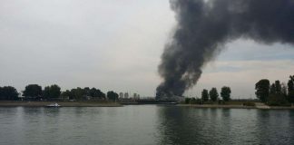 Brand auf dem BASF-Gelände im Landeshafen (Foto: Metropolnews)