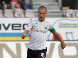 Kapitän Stefan Kulovits bleibt bis 2018 für den SV Sandhausen am Ball. (Foto: SVS)