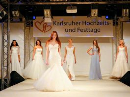 Große Modenschau auf den Karlsruher Hochzeits- und Festtagen (Foto: KMK)