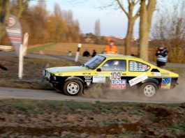Das Opel Kadett-Duo Werner Mayer (Ludwigshafen) mit Beifahrer Helmut Rotzal (Limburgerhof) belegte den 7. Platz beim ADAC Retro Rallye-Auftakt in Edenkoben (Foto: Bruno Badina)