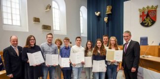 Jugend debattiert_Landesfinale RLP_26.04.2017_Finalisten_Foto Landtag Rheinland-Pfalz