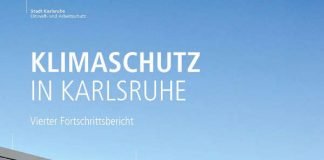 Cover Vierter Fortschrittsbericht "Klimaschutz in Karlsruhe" (Quelle: Stadt Karlsruhe)