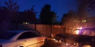 Zerstörte Fahrzeuge in Bad Dürkheim