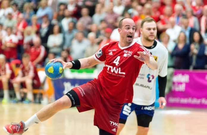 Eine phänomenale Karriere ist zu Ende: Philipp Grimm hört mit dem Handball spielen auf und wird Teammanager bei den Eulen. (Foto: Harry Reis)