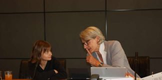 Bürgermeisterin Dr. Ulrike Freundlieb mit der Bürgermeisterin der "Luisenstadt" Lilly Barthelmeß (Foto: Stadt Mannheim)