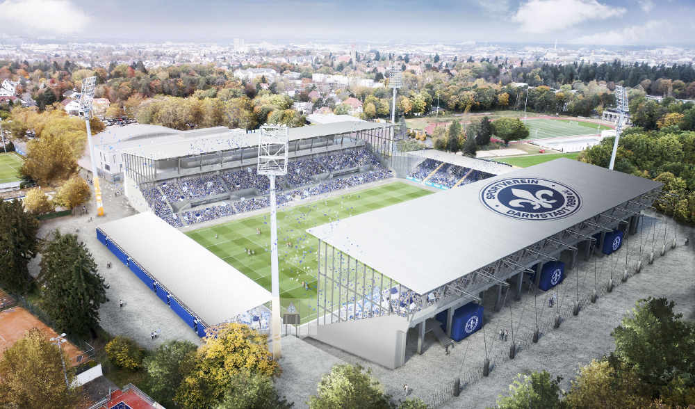 Stadion-Entwurf (Quelle: 1100 Architekten)
