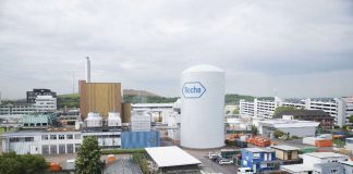 Und so soll der Kaltwasserspeicher auf dem Werksgelände in Mannheim aussehen (Foto: Roche Diagnostics GmbH)