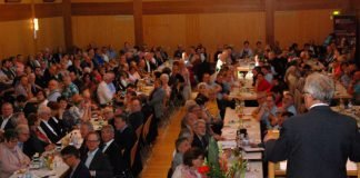 Vertreter aus 200 Chören in Baden waren zum Chorverbandstag des Badischen Chorverbandes nach Leimen gekommen. (Foto: bcv)