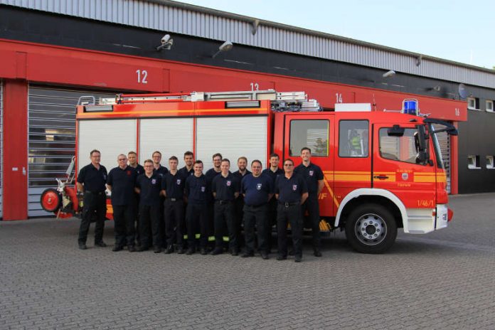 Die Lehrgangteilnehmer (Foto: Feuerwehr Speyer)