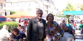 Andrea Manz mit Arne Krohn