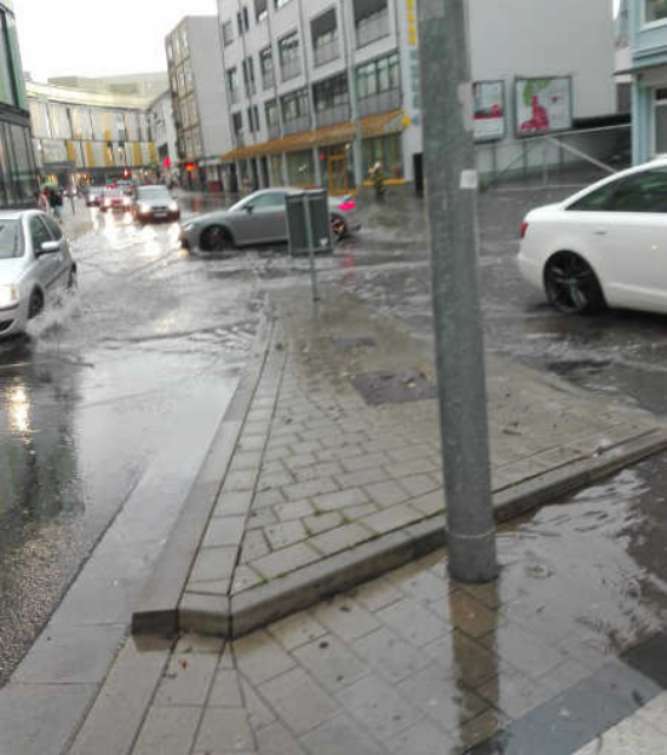 Hochwasser in Kaiserslautern (Foto: Metropolnews)