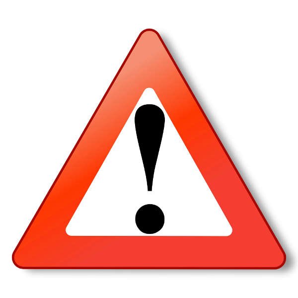 Symbolbild Warnung Schild (Foto: Pixabay)