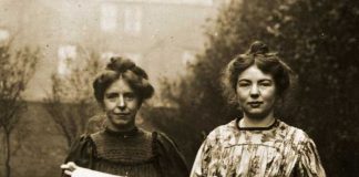 Anne Kenney & Christabel Pankhurst, Women’s Social and Political Union, 1908.