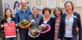 v.l. Yvonne Prähauser, Peter Lichtenthäler, Bärbel Morsch, Karola Marg, Gabriele Bandt, Ute Schleh.
