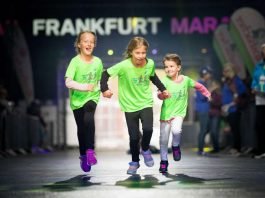 Großer Sport für die Kleinen (Foto: Mainova Frankfurt Marathon)