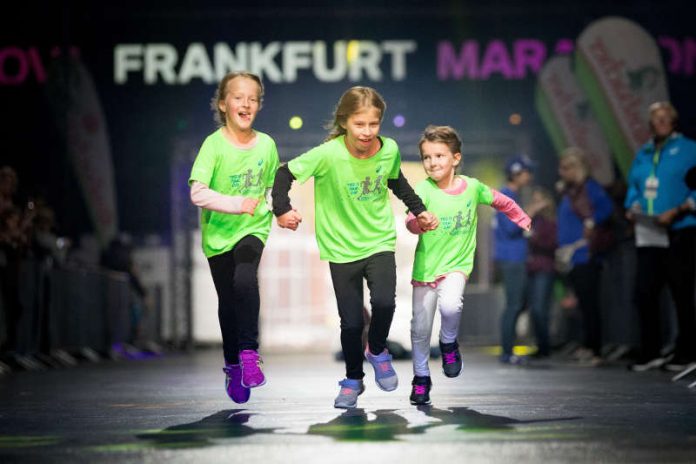 Großer Sport für die Kleinen (Foto: Mainova Frankfurt Marathon)
