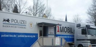 Infotruck "Einbruchschutz" des LKA Baden-Württenberg