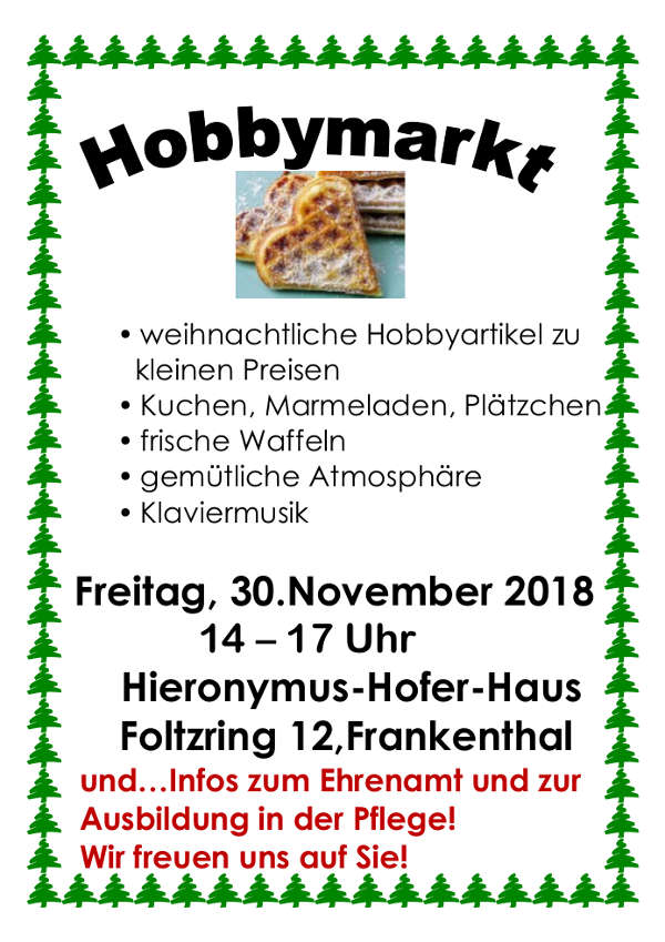 Plakat Hobbymarkt