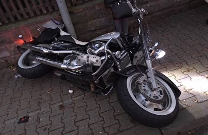 Grünstadt: Verkehrsunfall mit schwer verletztem Motorradfahrer