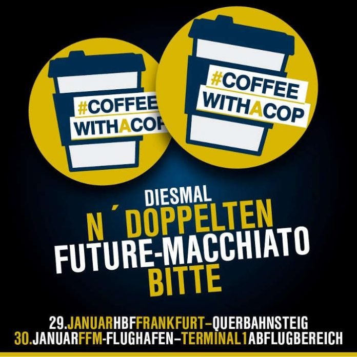 Coffee with a Cop (Quelle: Bundespolizei)