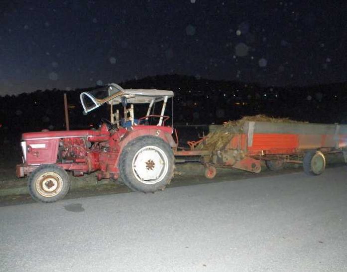 Artikel: Traktor ohne Beleuchtung auf Bundesstraße unterwegs