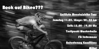 Plakat Radtouren (Quelle: FC Wacker Weidenthal)