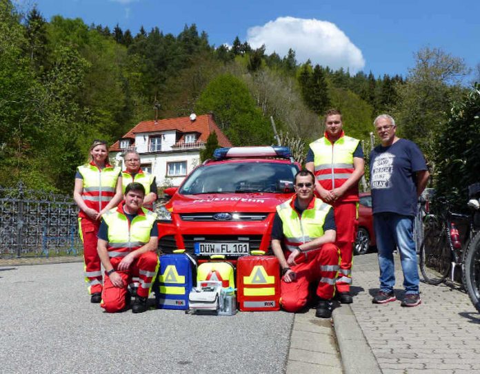 Mitglieder der First Responder Einheit (Foto: Presseteam der Feuerwehr VG Lambrecht)