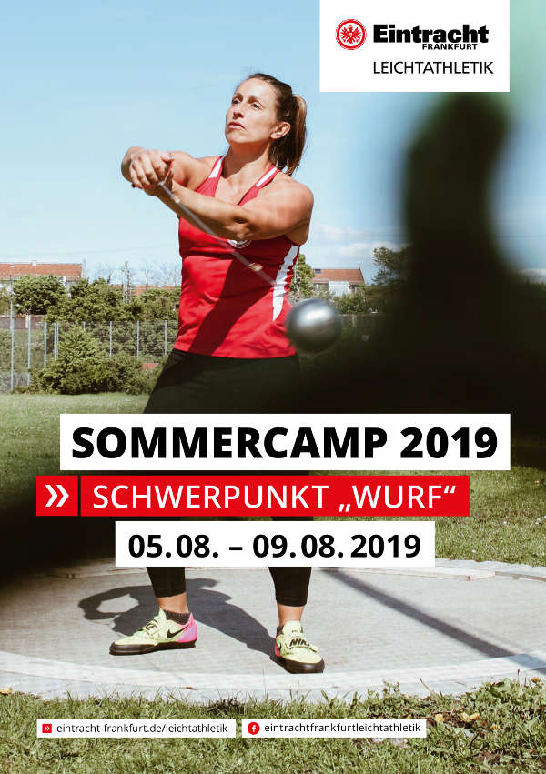 Leichtathletik Sommercamp 2019 (Quelle: Eintracht Frankfurt e.V.)