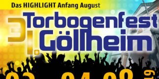 Programm Torbogenfest (Quelle: Ortsgemeinde Göllheim)
