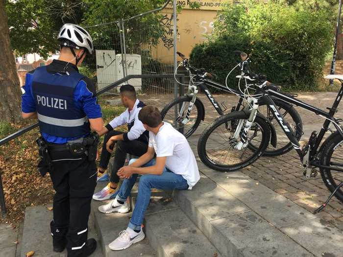 Fahrradstreife Symbolbild Polizei Kaiserslautern