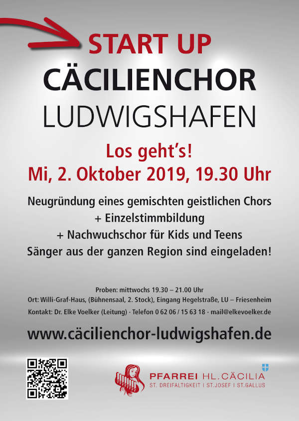 Start Cäcilienchor Ludwigshafen