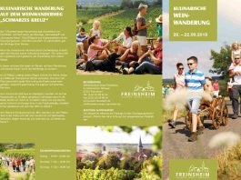 Kulinarische Weinwanderung Freinsheim 2019