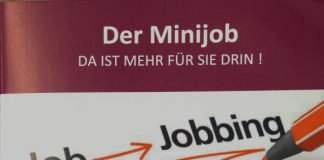 Broschüre "Der Minijob" (Quelle: Kreisverwaltung Bad Dürkheim)