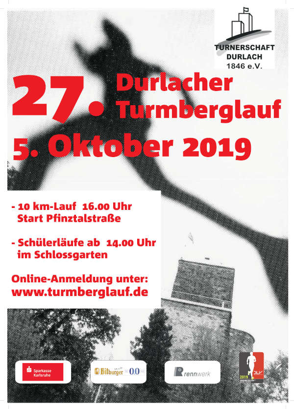 Plakat 27. Turmberglauf