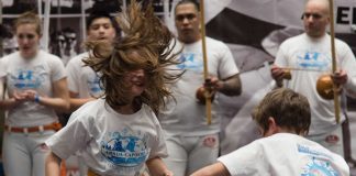 Capoeira-Kinderkurse (Foto: Ulla Havemann)