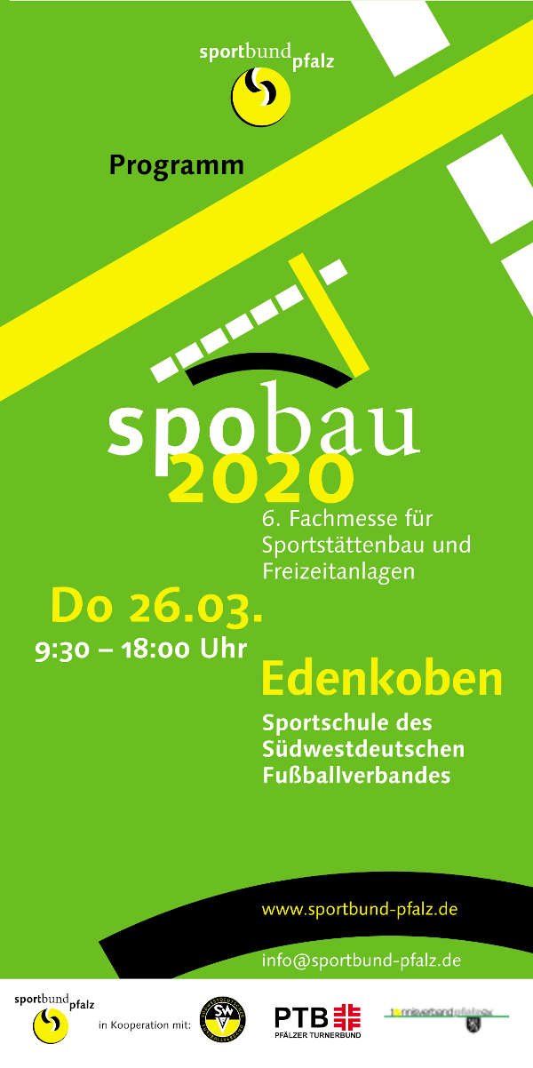 Spobau 2020 (Quelle: Sportbund Pfalz)