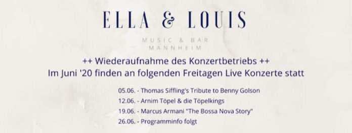 Die nächsten Konzerte im Ella & Louis