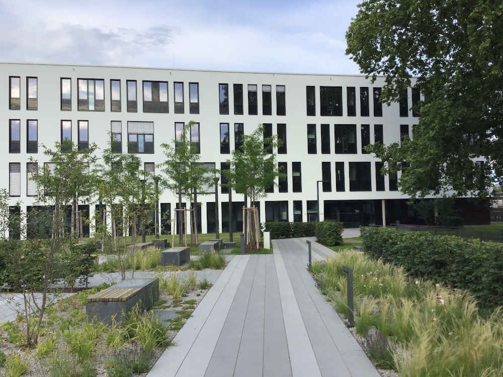 Das Gesundheitsamt befindet sich nun im Parkgebäude im BGV-Komplex. (Foto: Landratsamt Karlsruhe)
