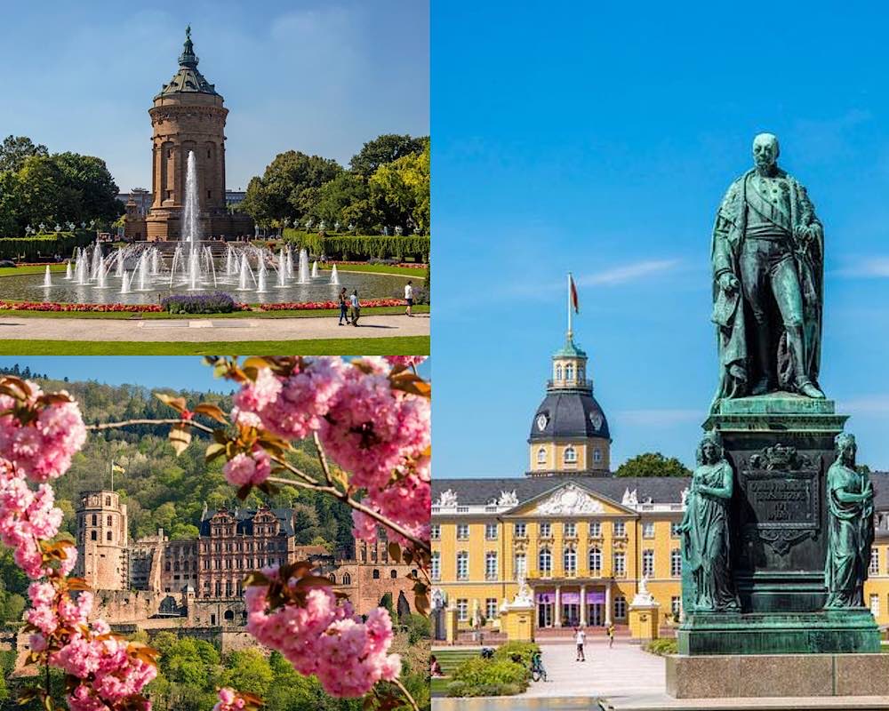 Drei UNESCO Cities und ihre kulturellen Highlights Medienkunst (Karlsruhe), Musik (Mannheim) und Literatur (Heidelberg) in einem Angebot (Foto: KTG)