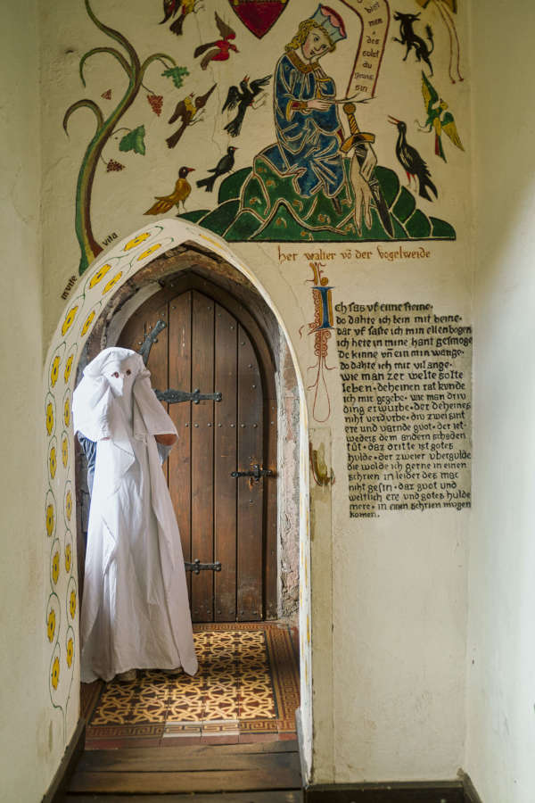 Die weiße Frau von Burg Berwartstein (Foto: Pfalz-Touristik e.V./Kurt Groß)