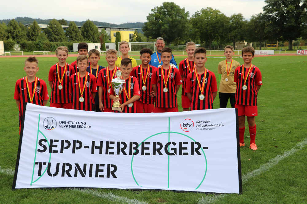 D-Junioren der TSG Weinheim holen den Titel (Foto: Badischer Fußballverband)