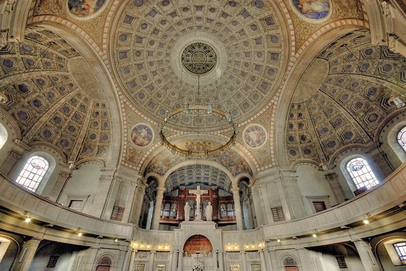 Steinmeyer-Orgel im weiten Raum der Christuskirche (Foto: Spogis)