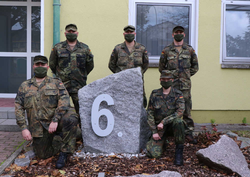 Die ausgezeichneten Soldaten (Foto: Bundeswehr/Obergefreiter Melissa Crapanzano)