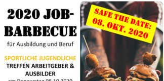 Job Barbecue Plakat (Foto: TFC 1861 e.V. Ludwigshafen)