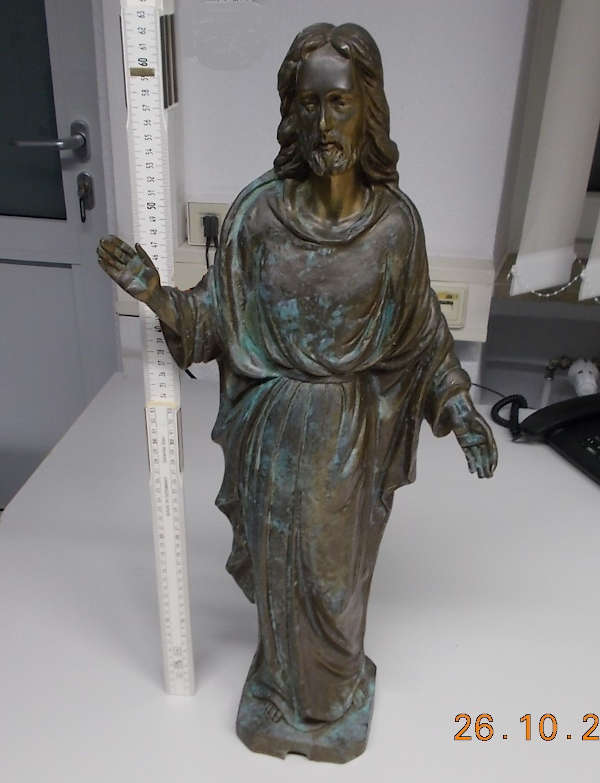Die aufgefundene Statue (Foto: Polizei RLP)