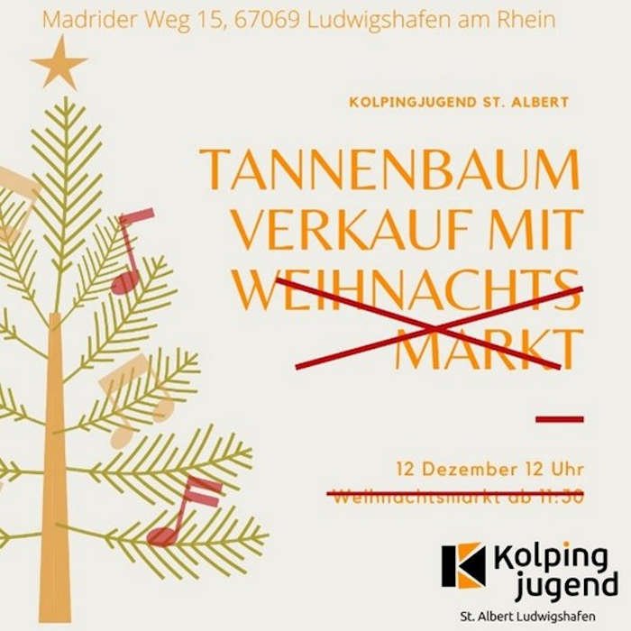 Tannenbaumverkauf 2020 (Quelle: Kolpingjugend St. Albert Ludwigshafen)