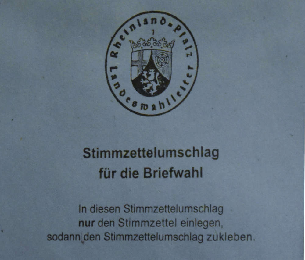 Symbolbild Briefwahl in Rheinland-Pfalz