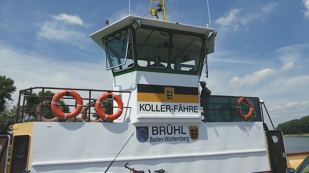 Die Kollerfähre (Foto: Landratsamt Rhein-Neckar-Kreis)