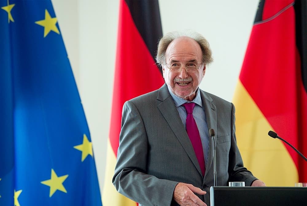 Der wiedergewählte Präsident des Landesmusikrats Rheinland-Pfalz: Peter Stieber. (Foto: Staatskanzlei Rheinland-Pfalz/Tosten Silz)